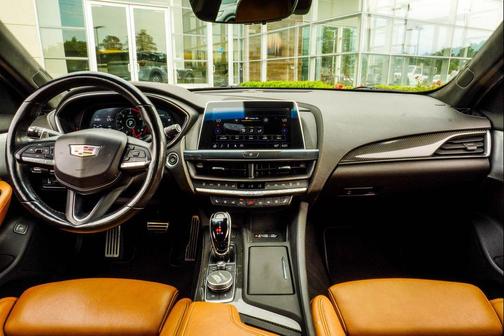 Shadow Metallic 2022 Cadillac CT5-V V-Series