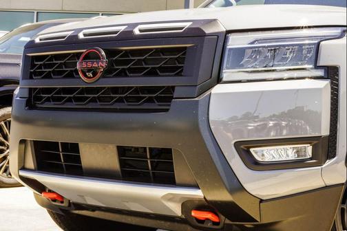 Boulder Gray Pearl 2025 Nissan Frontier PRO-X