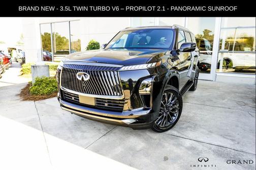 Mineral Black/Graphite Shadow 2026 INFINITI QX80 AUTOGRAPH AWD