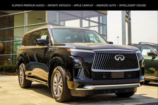 Black Obsidian 2026 INFINITI QX80 PURE AWD