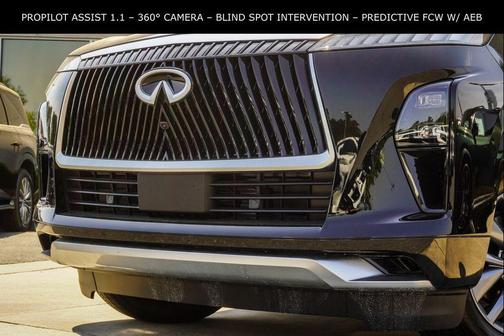 Black Obsidian 2026 INFINITI QX80 PURE AWD