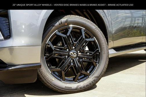 Dynamic Metal/Black Obsidian 2027 INFINITI QX80 SPORT