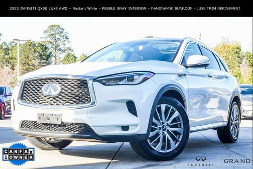 2023 INFINITI QX50 LUXE AWD