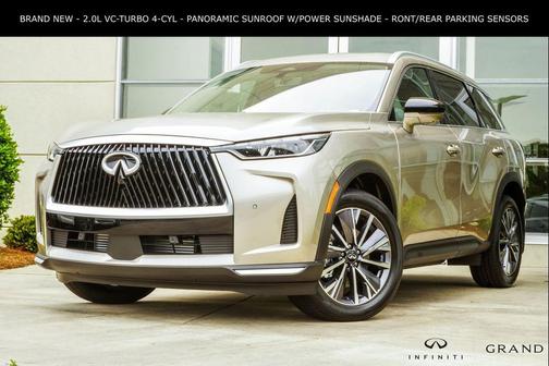 Warm Titanium 2027 INFINITI QX60 LUXE FWD