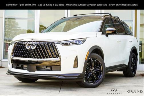 Radiant White 2027 INFINITI QX60 SPORT AWD