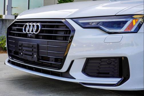 Glacier White 2020 Audi A6 55 Premium Plus