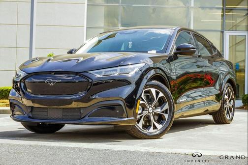 Shadow Black 2023 Ford Mustang Mach-E Premium