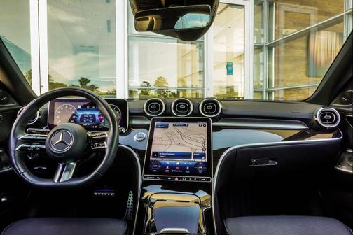Gray 2023 Mercedes-Benz C-Class Sedan