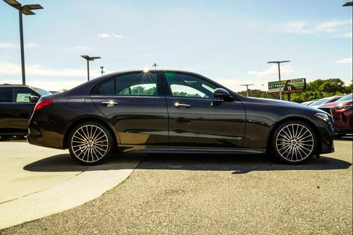 Gray 2023 Mercedes-Benz C-Class Sedan