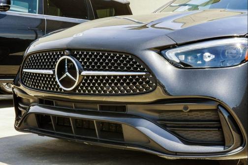 Gray 2023 Mercedes-Benz C-Class Sedan