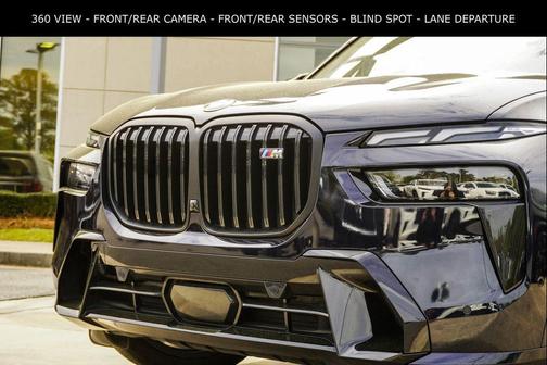 Carbon Black Metallic 2024 BMW X7 M60i
