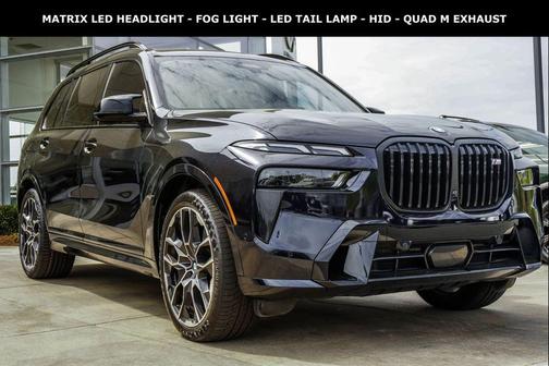 Carbon Black Metallic 2024 BMW X7 M60i