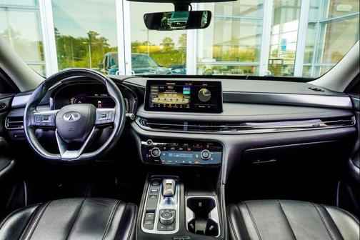 Mineral Black 2023 INFINITI QX60 Luxe