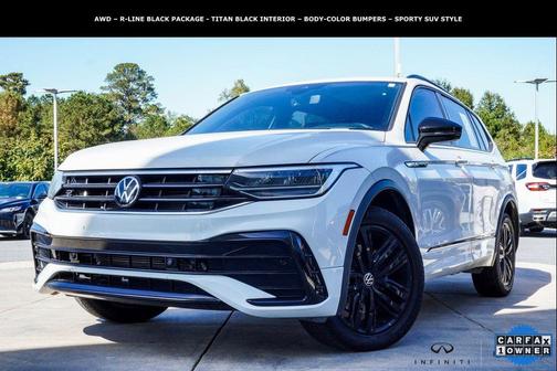 2022 Volkswagen Tiguan 2.0T SE R-Line Black 4MOTION