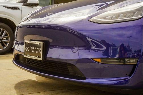 Deep Blue Metallic 2021 Tesla Model Y Long Range Dual Motor All-Wheel Drive