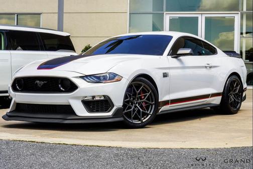 Oxford White 2022 Ford Mustang Mach 1 Fastback