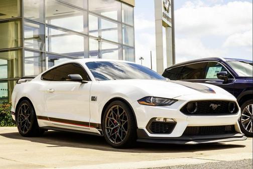 Oxford White 2022 Ford Mustang Mach 1 Fastback