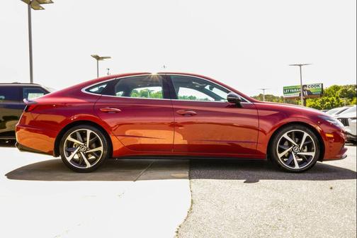 Ultimate Red 2023 Hyundai SONATA SEL Plus