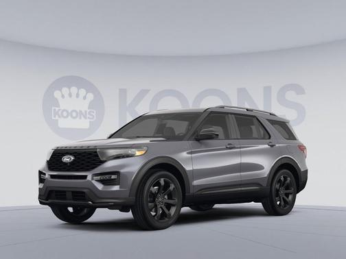 CARBONIZED GRAY METALLIC 2023 Ford Explorer ST-Line
