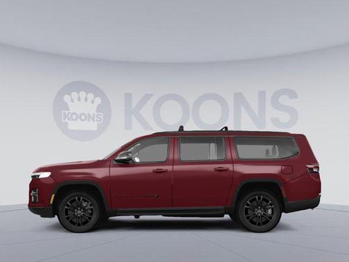 Velvet Red Pearlcoat 2026 Jeep Grand Wagoneer Summit Obsidian 4x4