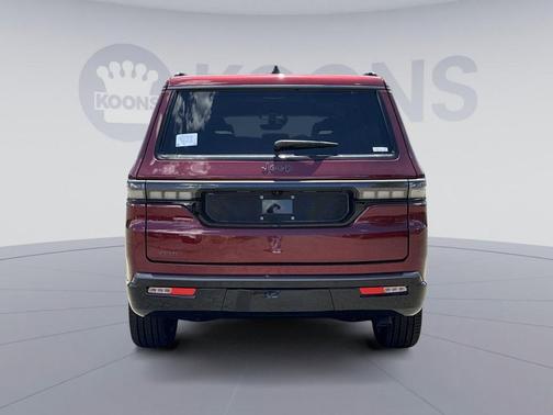 Velvet Red Pearlcoat 2026 Jeep Grand Wagoneer Summit Obsidian 4x4