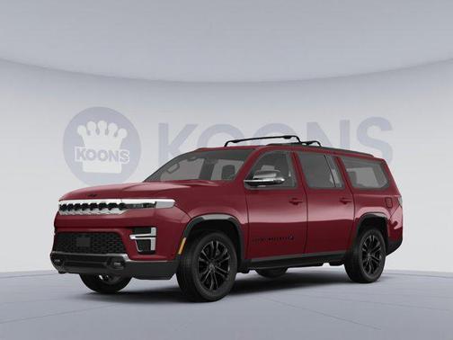 Velvet Red Pearlcoat 2026 Jeep Grand Wagoneer Summit Obsidian 4x4