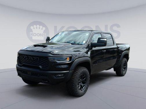 Diamond Black Crystal Pearlcoat 2026 RAM 1500 RHO Crew Cab 4x4 5'7' Box