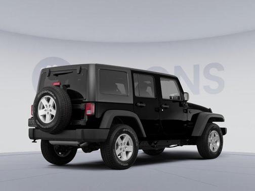 Black Clearcoat 2016 Jeep Wrangler Unlimited Sahara
