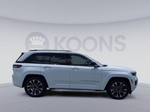 Bright White Clearcoat 2023 Jeep Grand Cherokee Overland