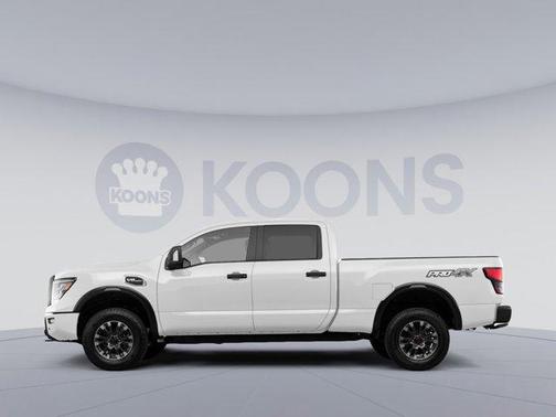 Glacier White 2022 Nissan Titan PRO-4X