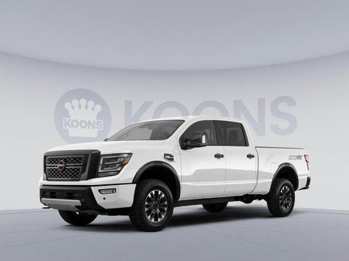Glacier White 2022 Nissan Titan PRO-4X