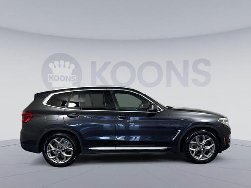 Dark Graphite Metallic 2021 BMW X3 xDrive30i