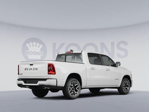 Bright White Clearcoat 2025 RAM 1500 Laramie