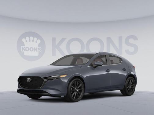 Machine Gray Metallic 2025 Mazda Mazda3 FWD w/Preferred Package