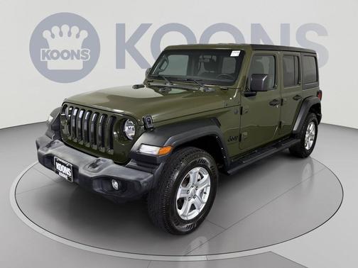 Sarge Green Clearcoat 2023 Jeep Wrangler Sport S