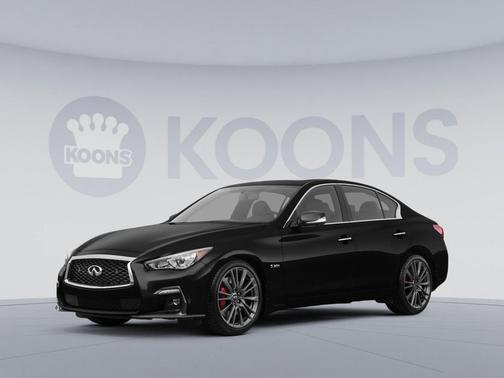 Black Obsidian 2018 INFINITI Q50 3.0t Sport
