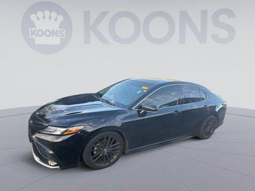 Midnight Black Metallic 2022 Toyota Camry XSE