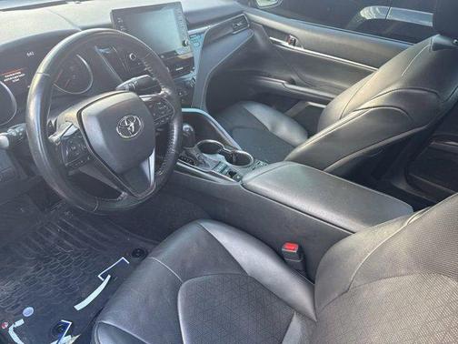 Midnight Black Metallic 2022 Toyota Camry XSE