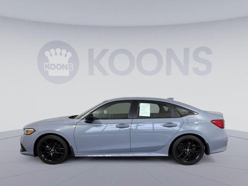 Gray 2023 Honda Civic Sport