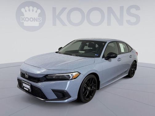 Gray 2023 Honda Civic Sport