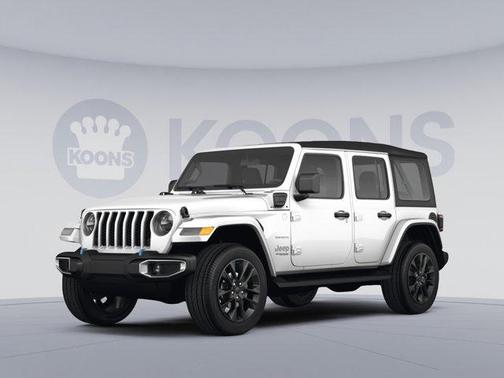 Bright White Clearcoat 2023 Jeep Wrangler 4xe Sahara