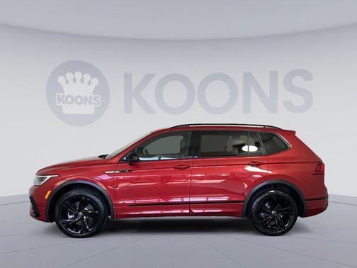 Red Metallic 2024 Volkswagen Tiguan 2.0T SE R-Line Black 4MOTION