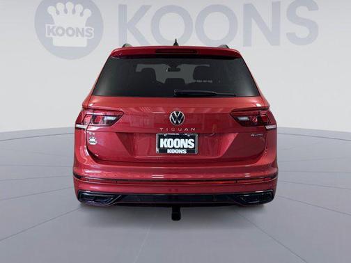 Red Metallic 2024 Volkswagen Tiguan 2.0T SE R-Line Black 4MOTION