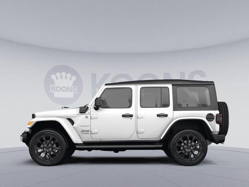 Bright White Clearcoat 2023 Jeep Wrangler 4xe Sahara