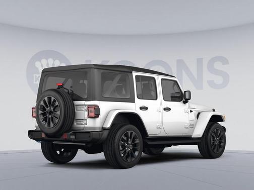 Bright White Clearcoat 2023 Jeep Wrangler 4xe Sahara