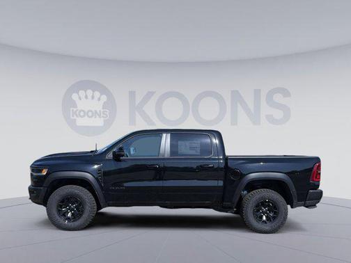 Diamond Black Crystal Pearlcoat 2026 RAM 1500 RHO Crew Cab 4x4 5'7' Box