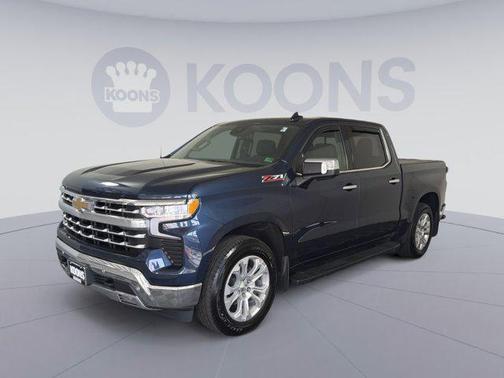 Northsky Blue Metallic 2022 Chevrolet Silverado 1500 LTZ