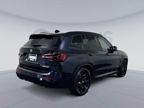 Carbon Black Metallic 2022 BMW X3 M40i