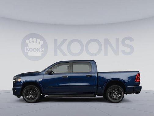 Forged Blue Metallic 2026 RAM 1500 RHO Crew Cab 4x4 5'7' Box
