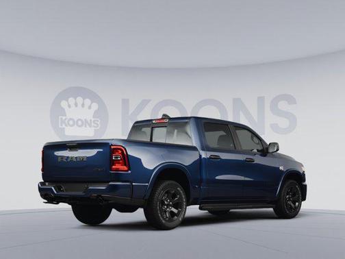 Forged Blue Metallic 2026 RAM 1500 RHO Crew Cab 4x4 5'7' Box